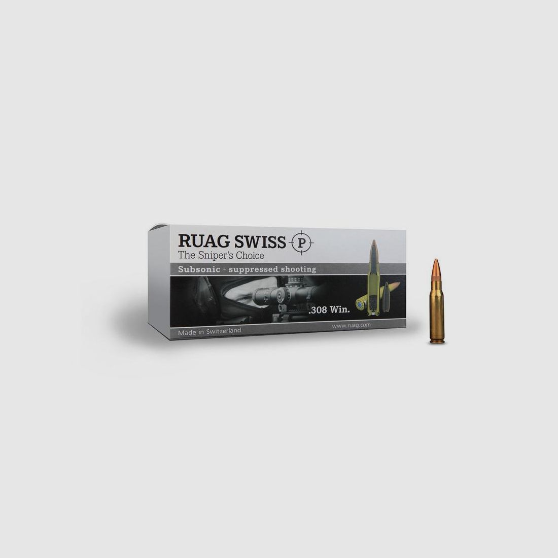 Swiss P Subsonic Kal..308Win., 13,0g/200gr. 10Stk.