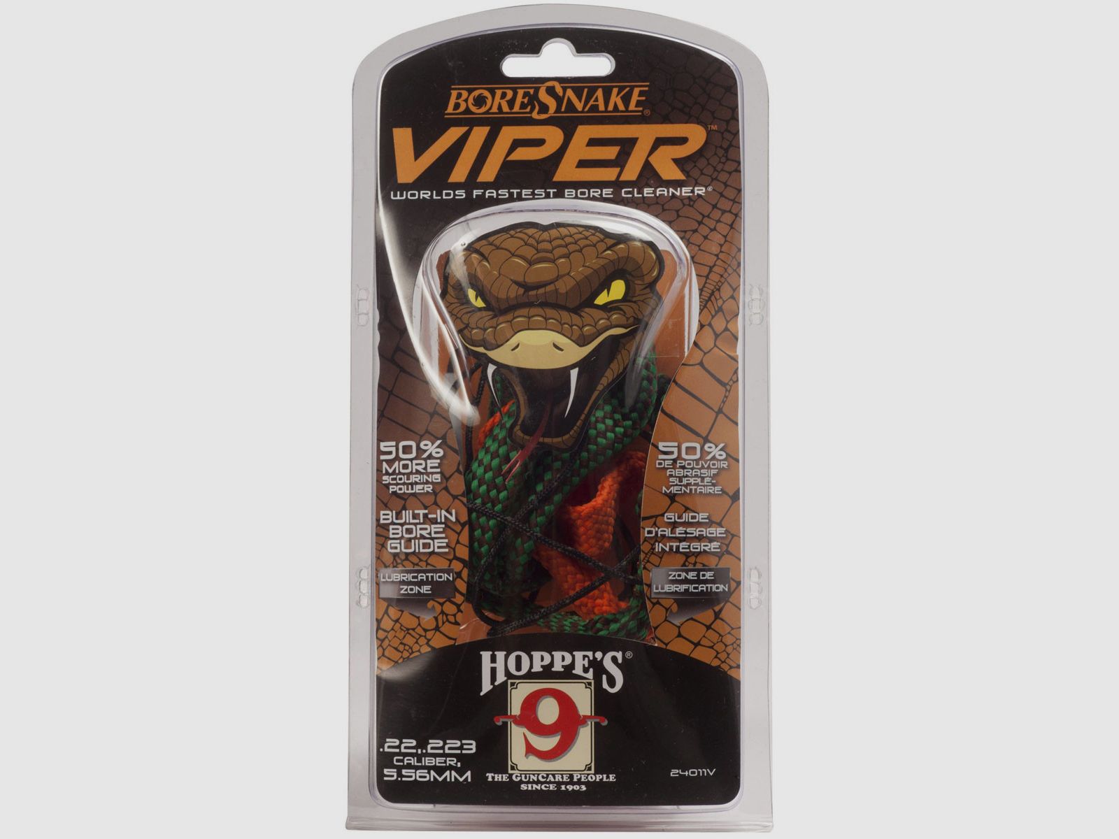 Textilreinigungsstock BORESNAKE VIPER Büchse – Kaliber .22-.223/5.56mm., Bild 2 von 2