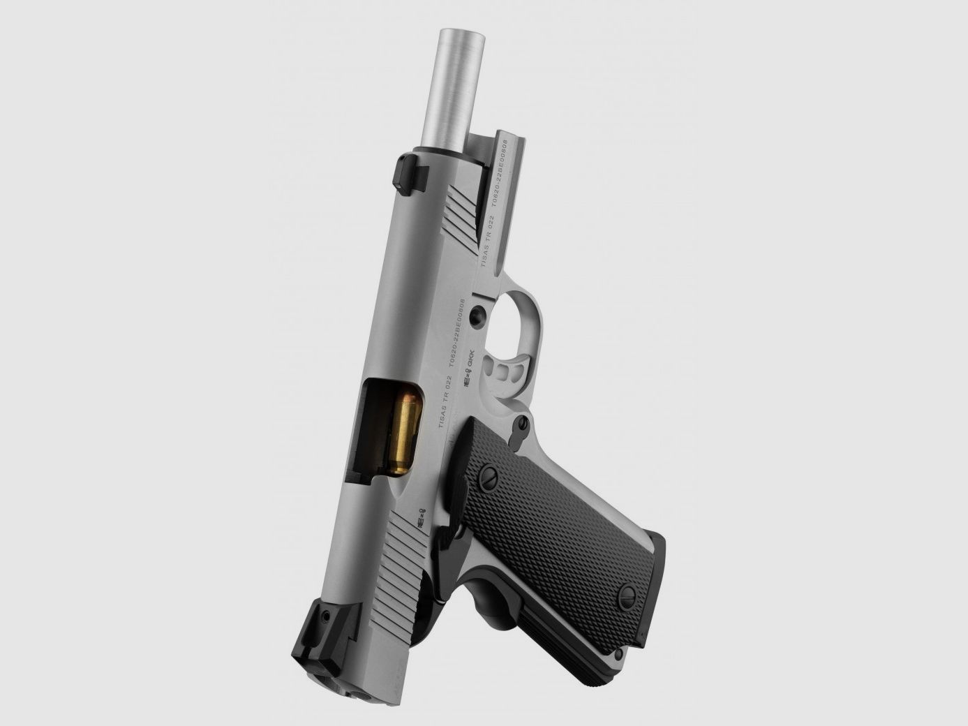 Pistole TISAS ZIG PCS 1911 Inox Kal.45ACP, Bild 3 von 4