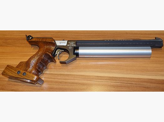 TOP Pressluft Matchpistole Steyr LP mit neuer Kartusche + Zubehör