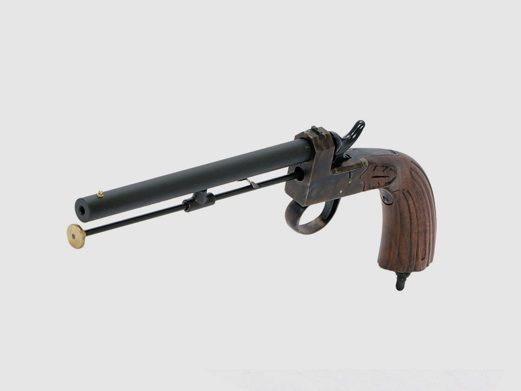 Perkussions Vorderladerpistole Pedersoli Zimmer Zimmerpistole Kaliber 4,5 mm (P18)