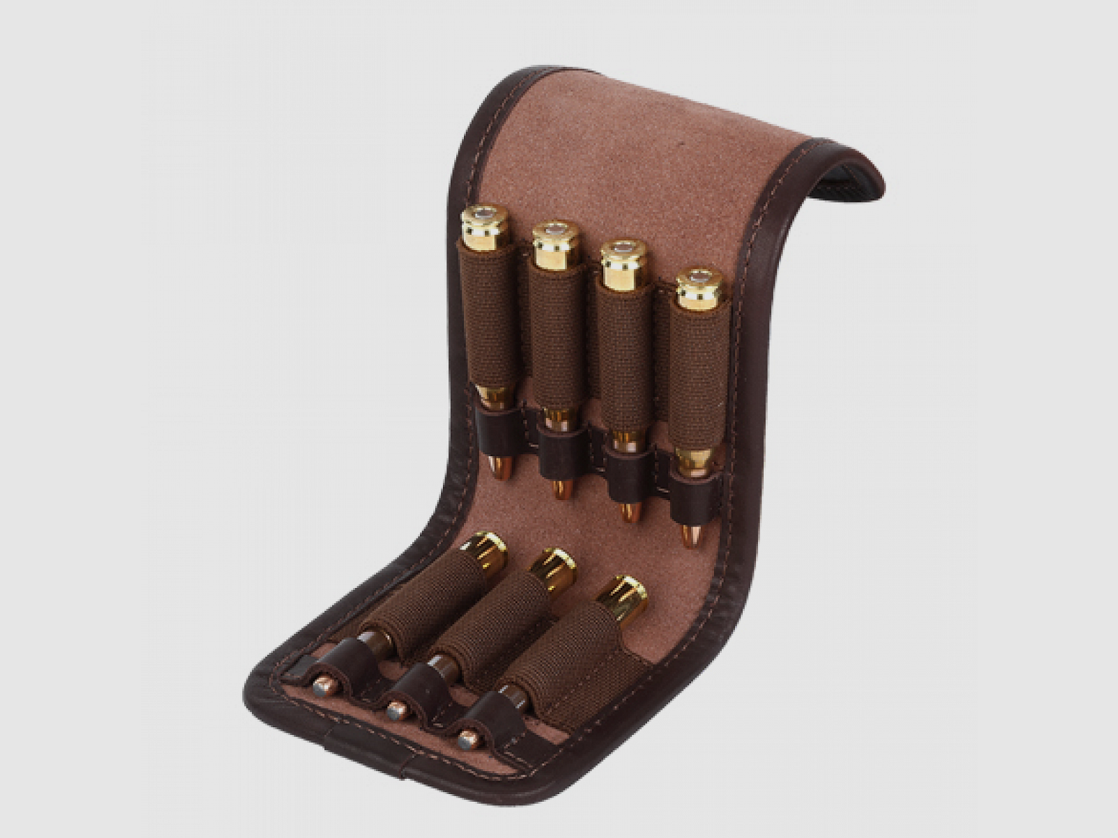 Etui pour cartouche Racoon cuir, 7 cartouches, image 2 sur 2