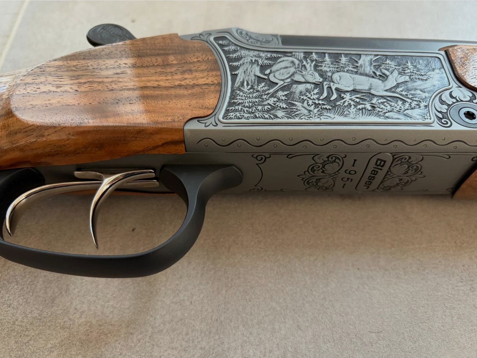 Blaser Bockbüchsflinte BBF 95 Luxus Gravur Rehwild 6,5x57R 20/76