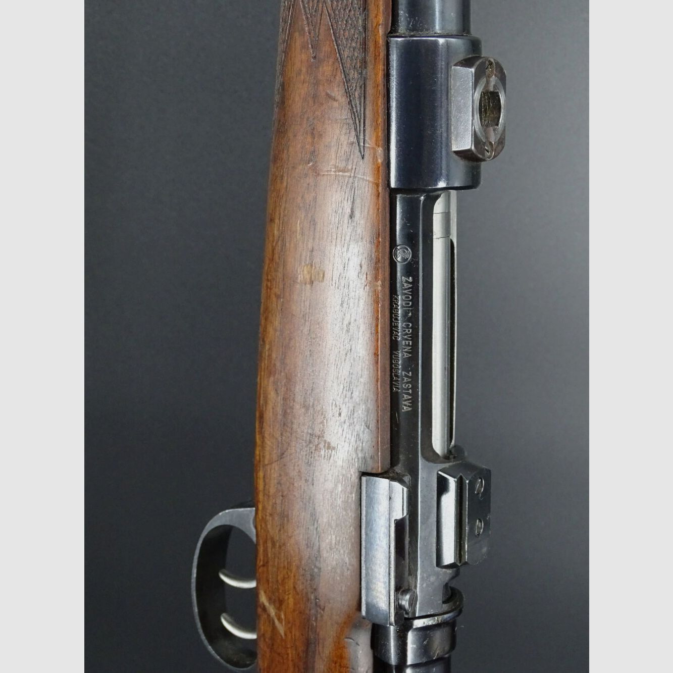 Flag Caliber .30-06 Springfield with MAK swivel mount