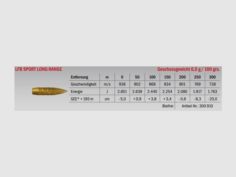 LFB Sport Long Range .260 Rem. 6.5g, Bild 2 von 2