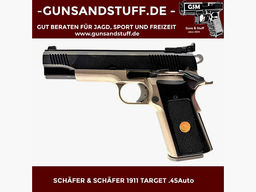 SCHÄFER & SCHÄFER 1911 TARGET DUOTONE .45Auto