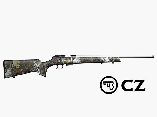 CZ 457 Camo Stainless 20" Threaded .22LR