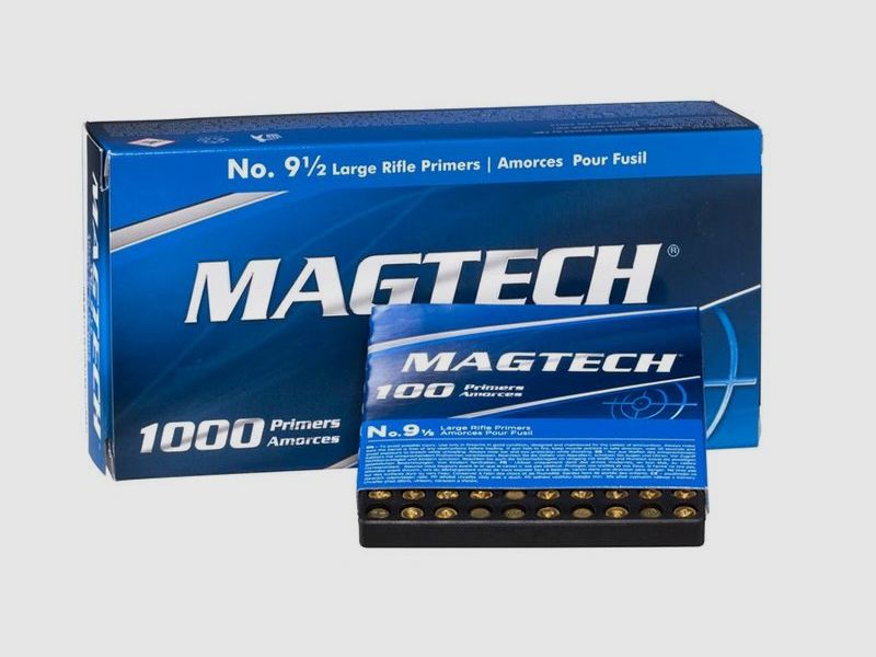 Magtech Zündhütchen – 9 1/2 Large Rilfe – á 100Stk.
