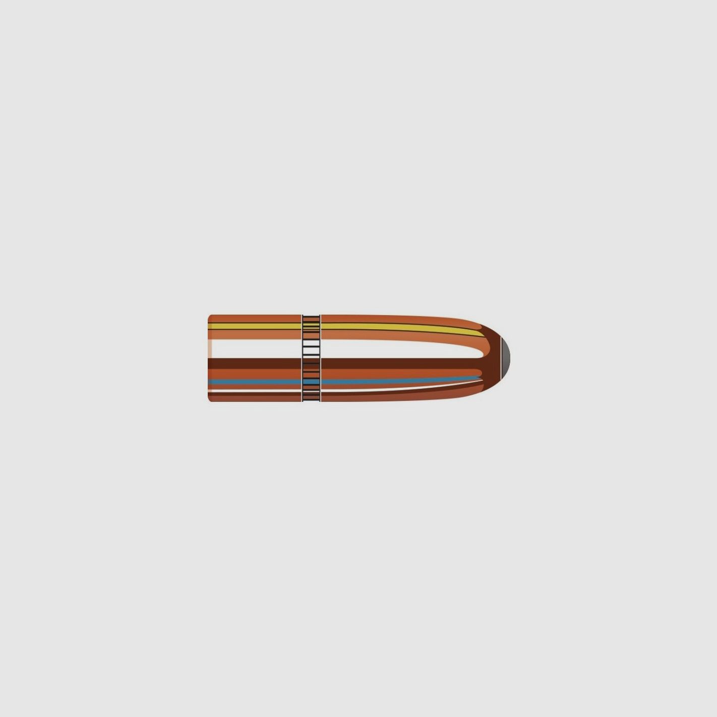 HORNADY Geschosse 308" 180GR RN 100 Stk