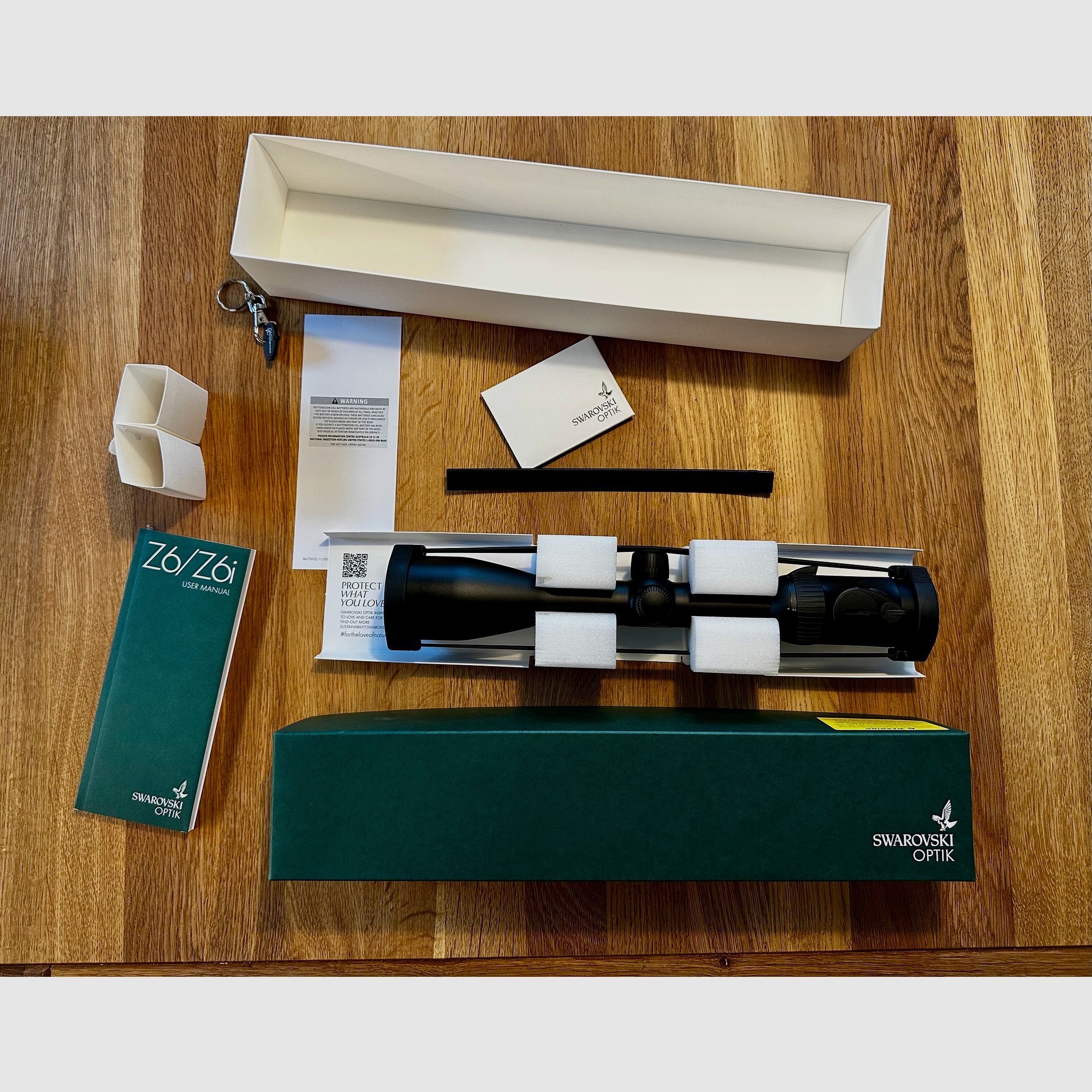 Nowa luneta celownicza Swarovski Z6i 2nd 2-12x50 SR, 4Ai