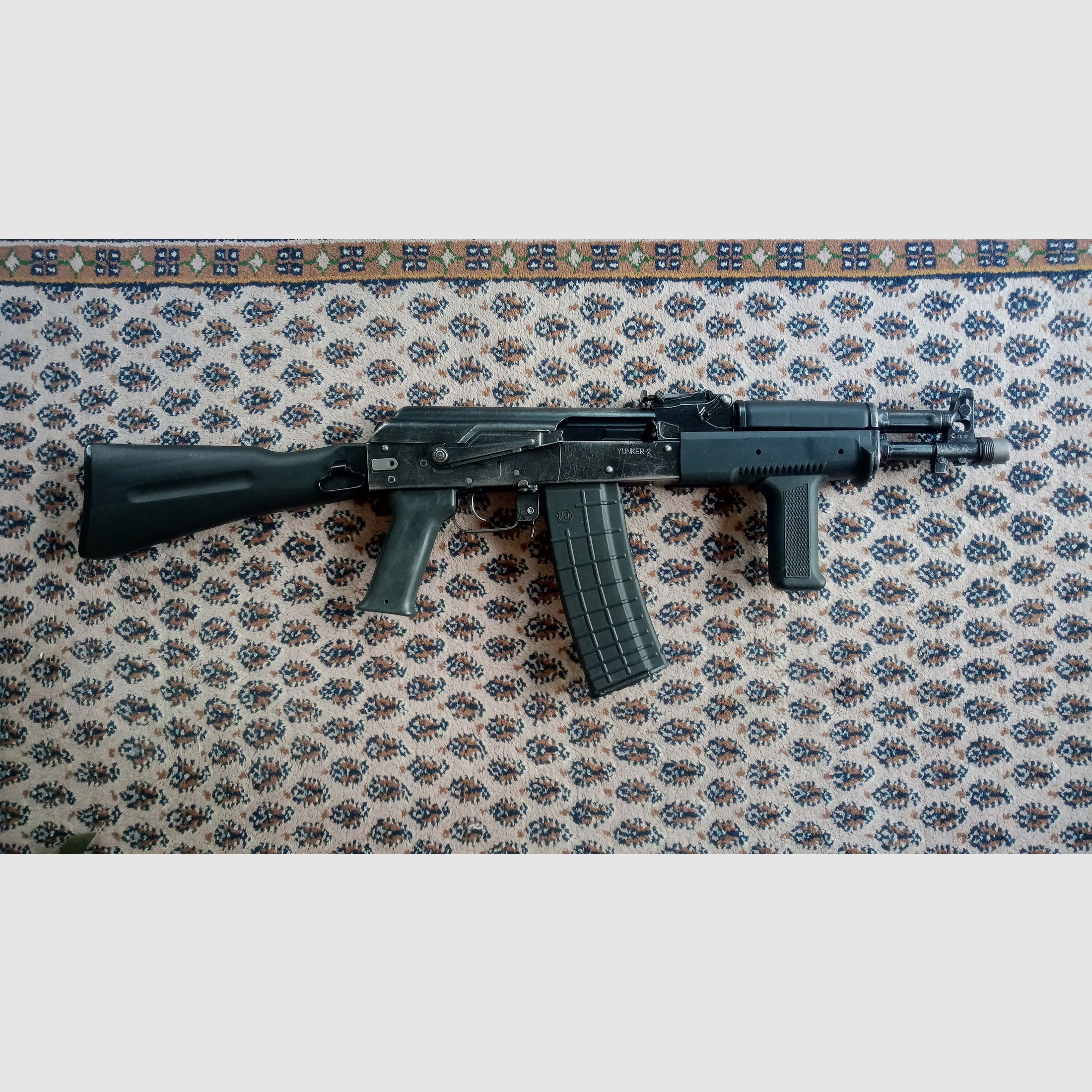 Tacti-Cool AK stock set / Izhmash 5.5 mm polymer folding stock and Beryl Dong handguard / AKS-74 / AK-74M // Ideal for carbine or Yunker-2 as seen