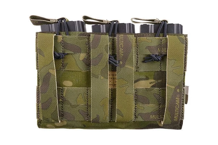 Triple Open-Top Magazine Pouch for M4/M16 and Pistol Magazines – Multicam Tropic, image 7 of 8