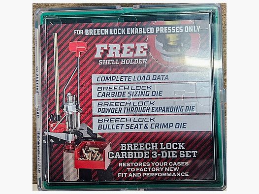 Lee Breech Lock Carbide Matrizensatz .357 Magnum Neu