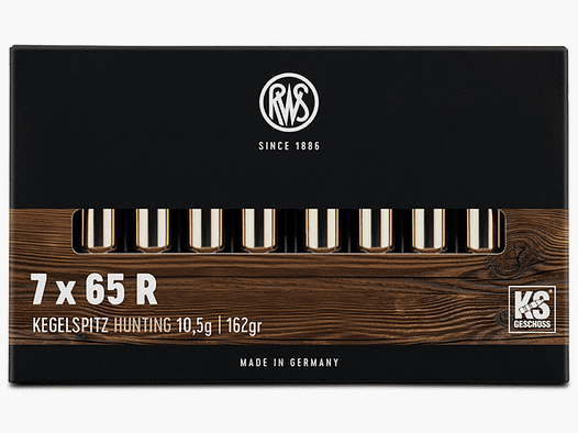 RWS 7x65 R KS 162 gr. - 20 Stk