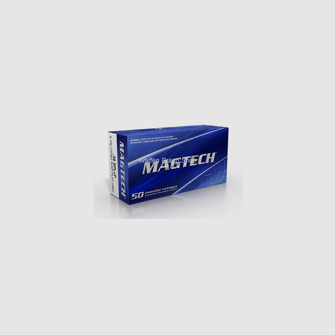 Magtech.38SPL SJSP-FL 125GR A50#38D