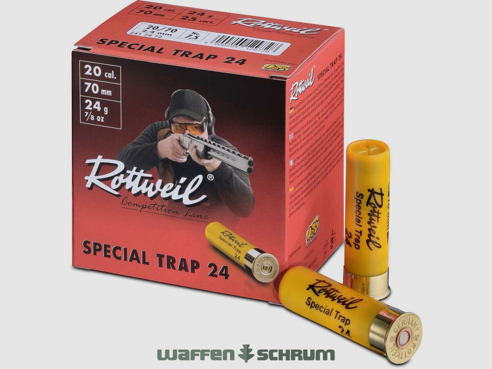 Rottweil 20/70 Special Trap  2,4mm - 24g