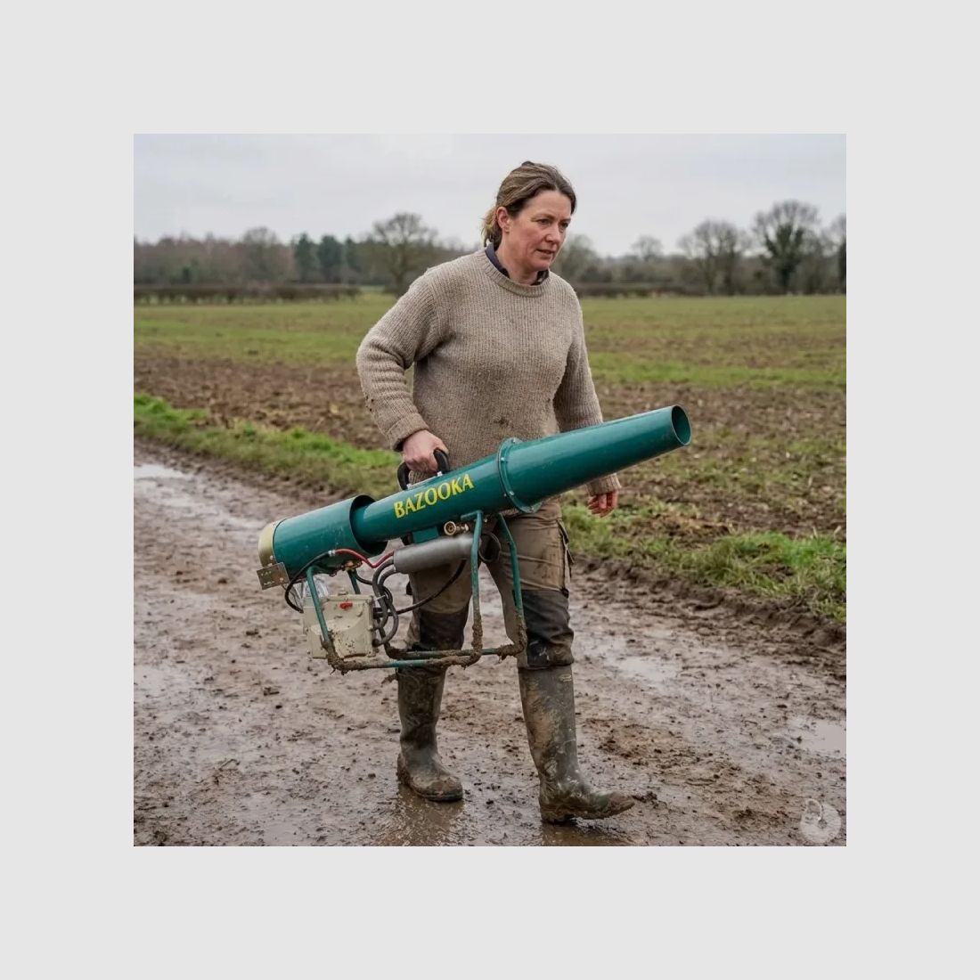 Cannone a gas Bazooka DBS-MC 125 dB piezoelettrico 4 ha propano, immagine 3 di 6