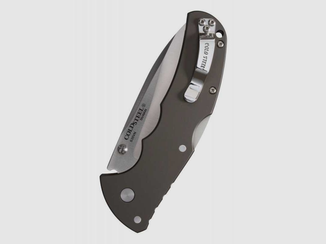 Cold Steel Taschenmesser Code 4 Spear Point, S35VN, Glatte Schneide