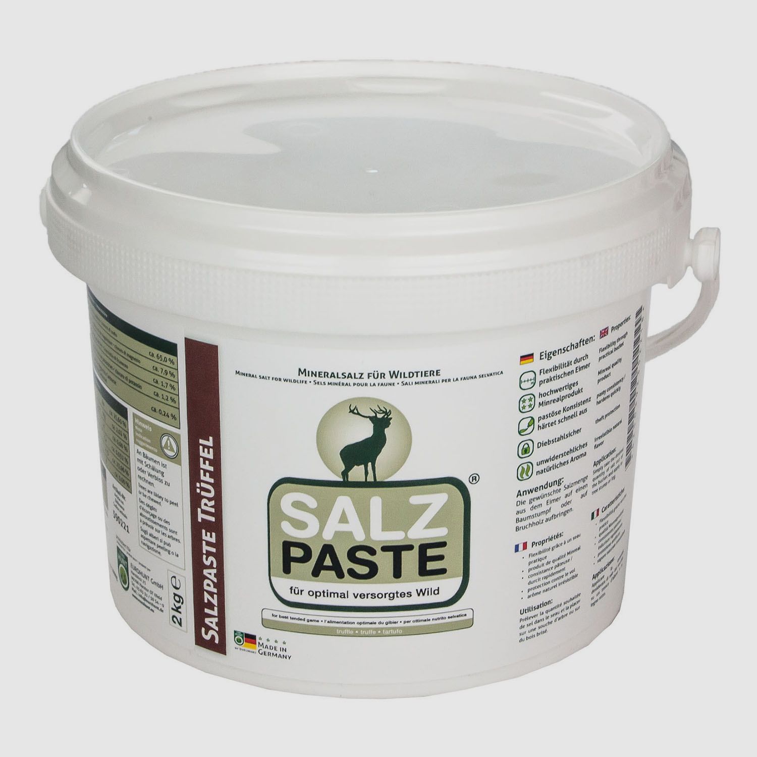 Paste di sale secchi 2 kg secchi tartufo