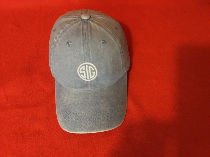 Sig Baseballcap in Blau