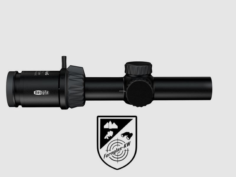 Meopta telescopio de mira 2004222004 Optika6 1-6x24 RD SFP retícula BDC 3