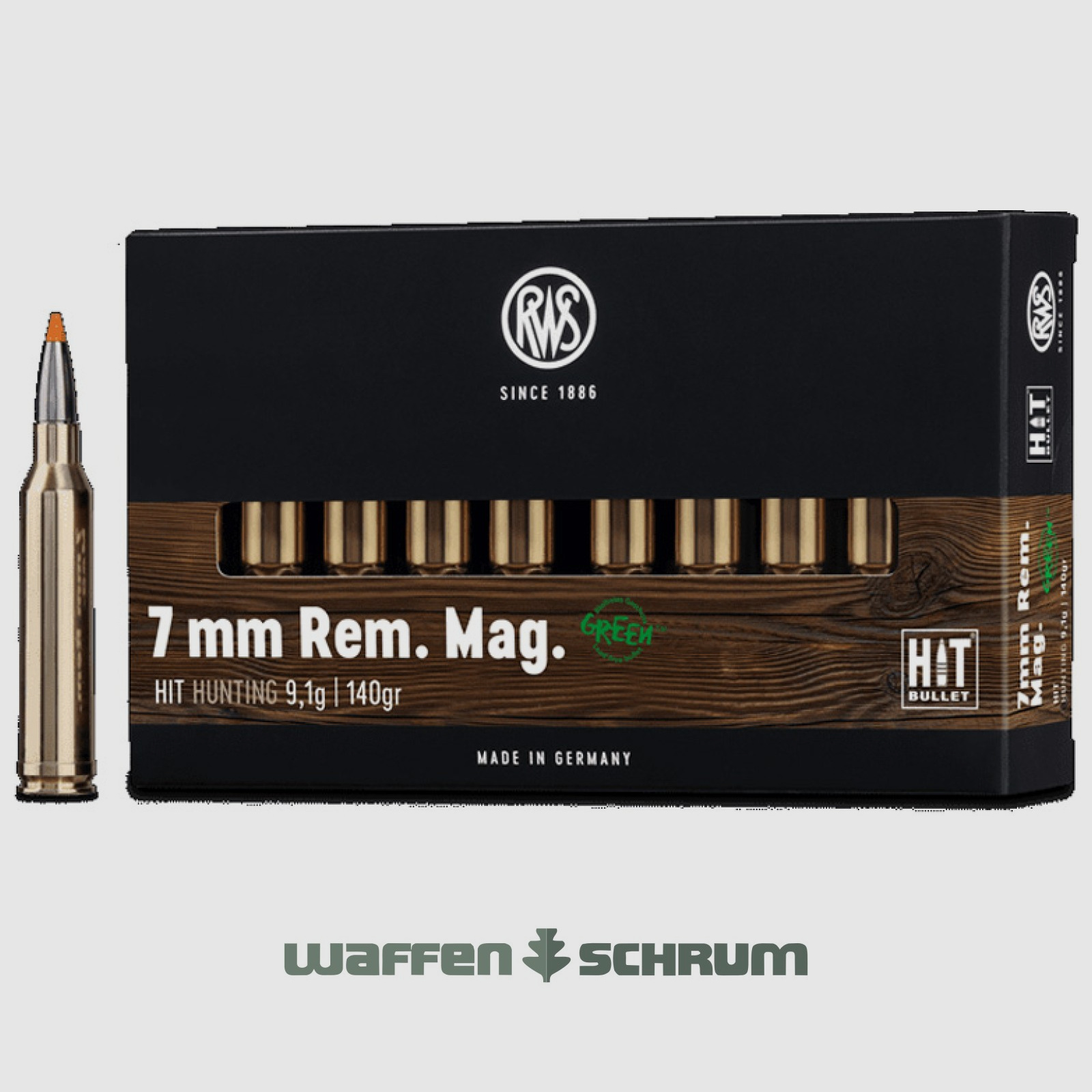 RWS HIT 9,1g - 140gr 7mmRemMag
