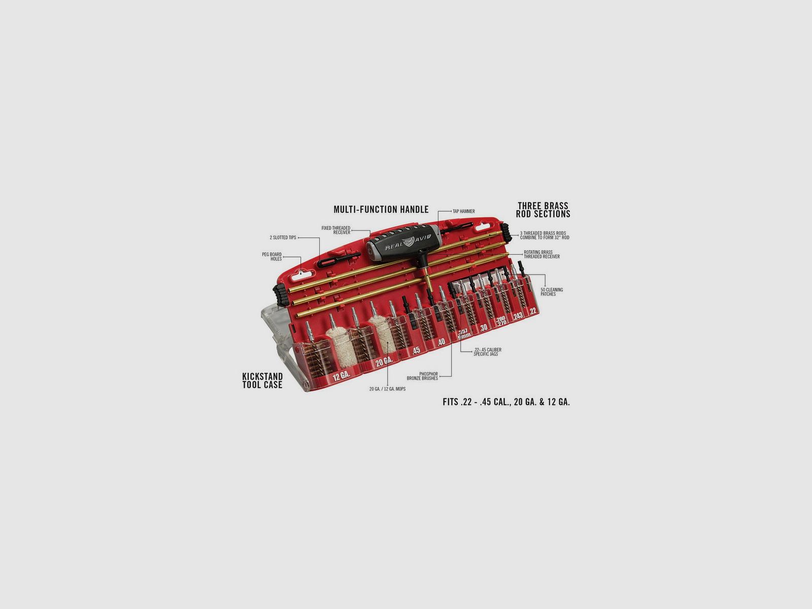 Kopie von REAL AVID UNIVERSAL REINIGUNGSKIT GUN BOSS PRO