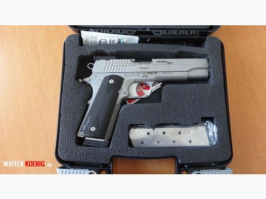 Pistola SL de Sig Sauer: Sig Sauer 1911 Stainless Target Cal. 45 ACP