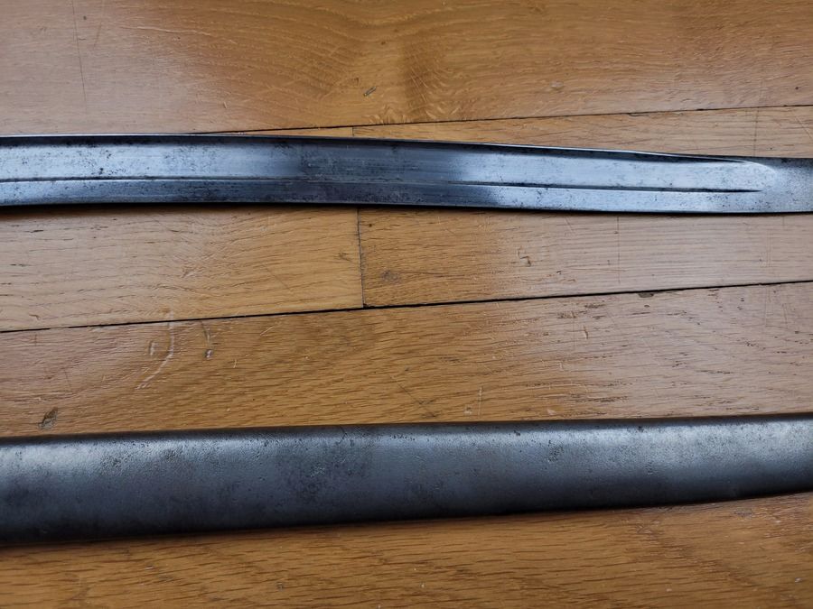 Zeldzaam Chassepot 1866 Bajonetzwaard – vervaardigd door J.Funcke & Cie – met nummer en "Z" – Een van de zeldzaamste – TBE, afbeelding 6 van 18