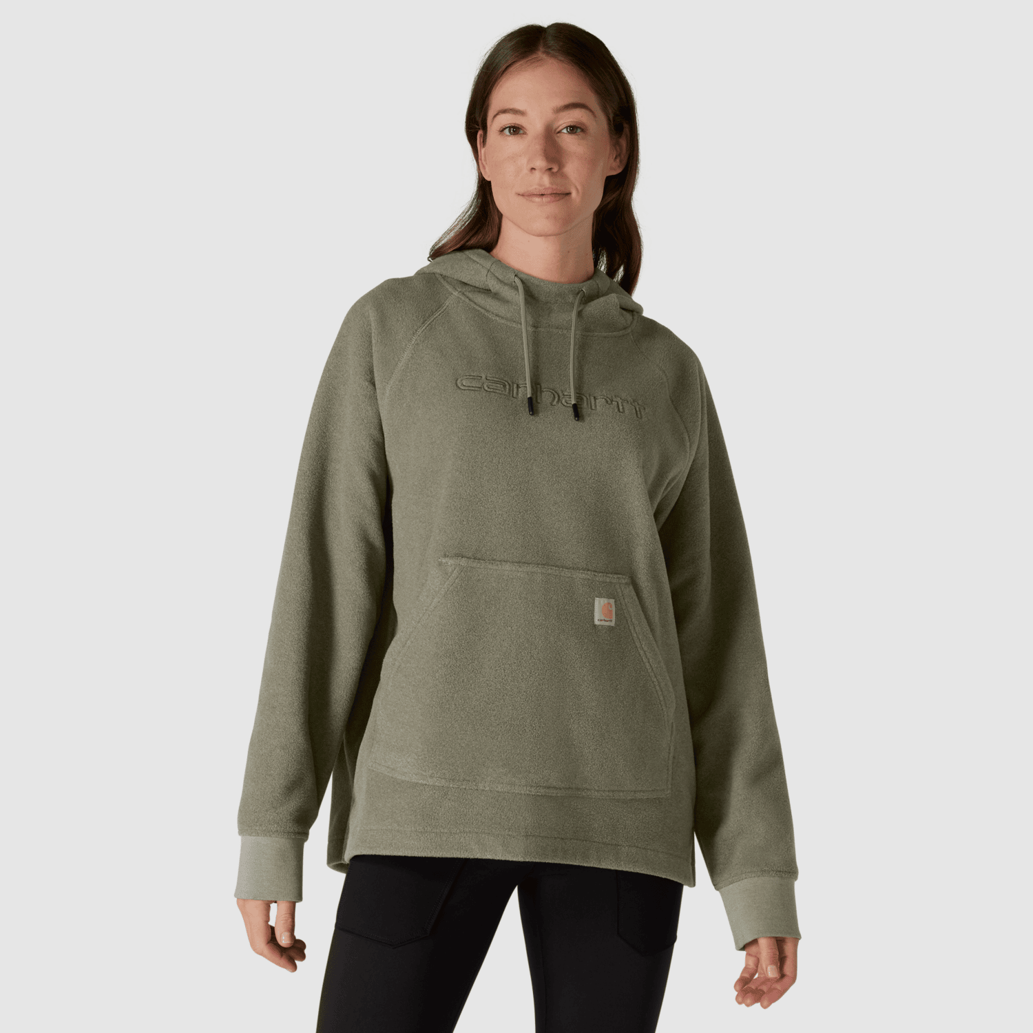 Carhartt Carhartt Force™ Rochester Sweatshirt Women Dusty Olive Heather XS