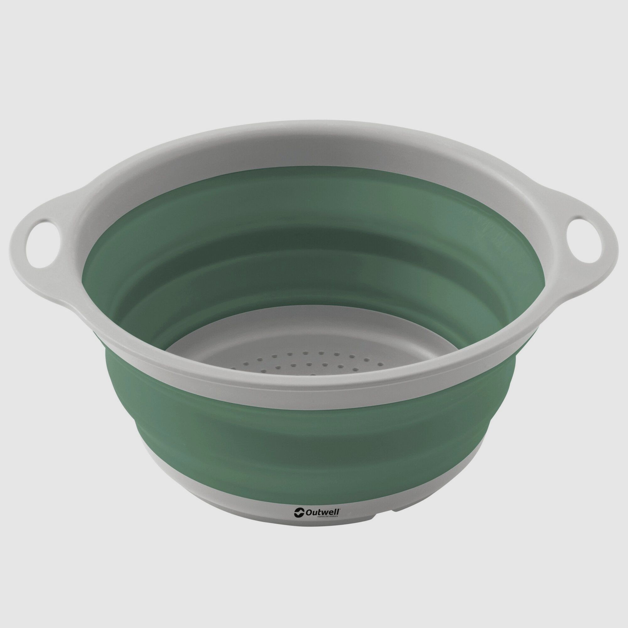 Set di Ciotola e Colino Pieghevole, Verde Scuro, immagine 2 di 15