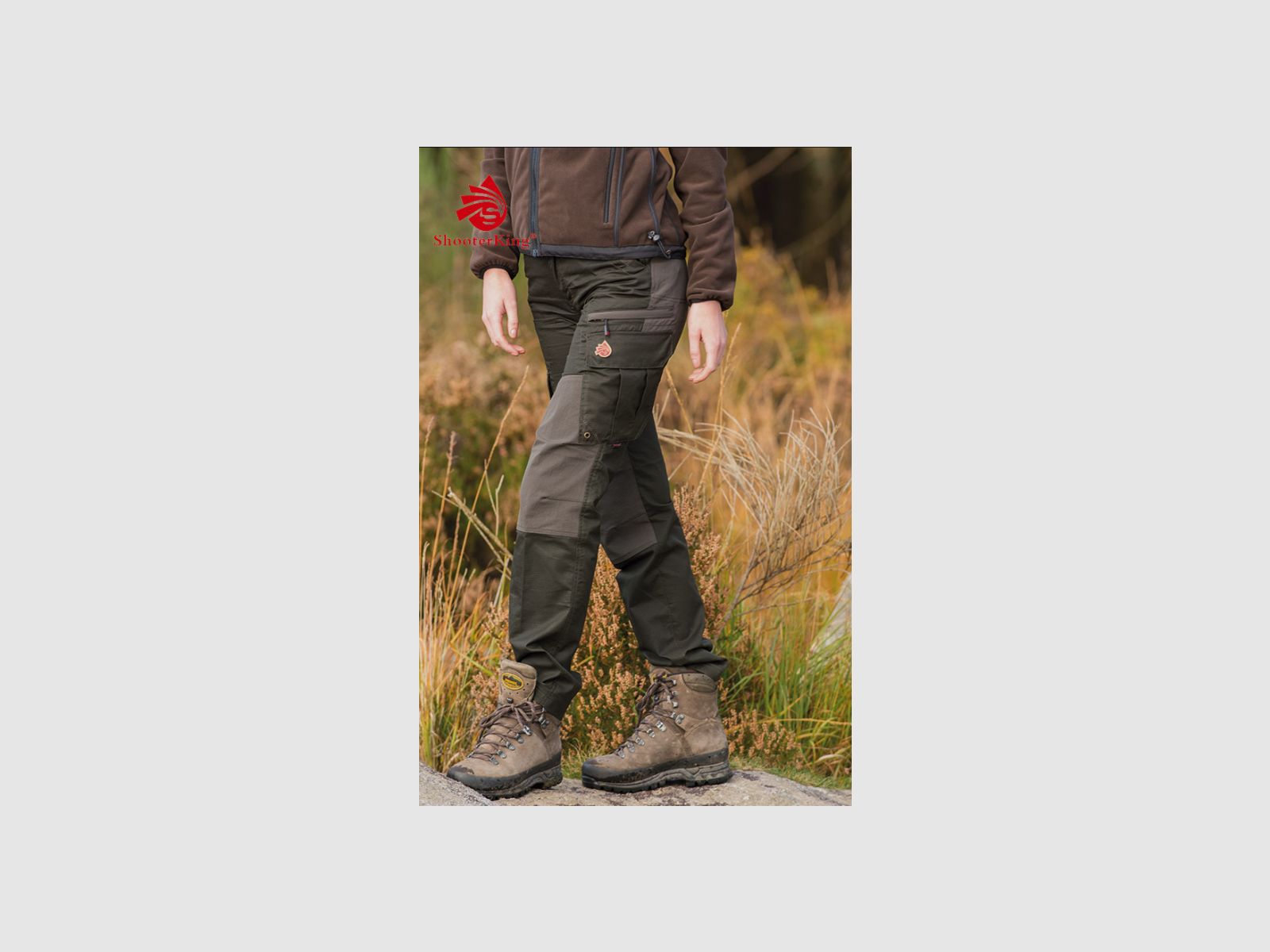 SHOOTERKING RipStop Cordura Stretch Hose Damen Grün
