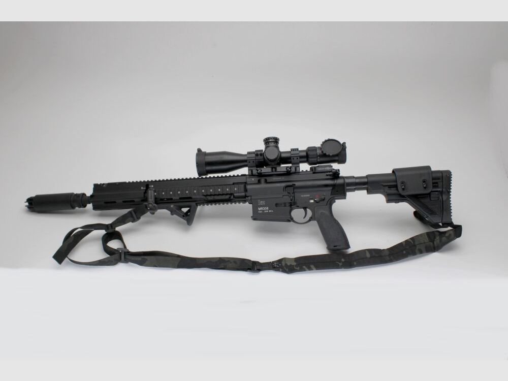SL Büchse H&K Heckler & Koch MR308 A3-28 Kaliber .308 Win mit SD und Steine Pfandversteigerung 17.7.25