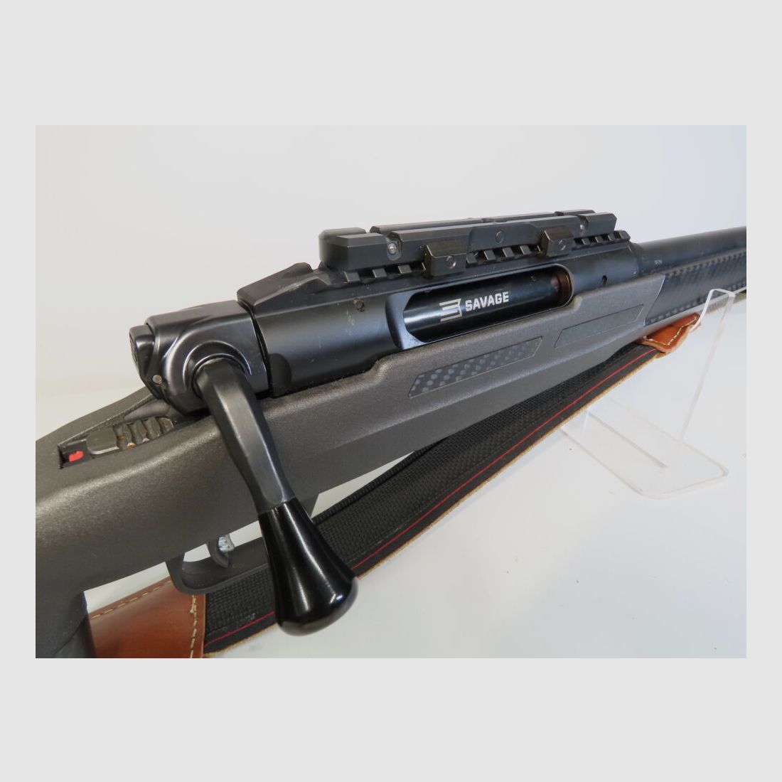 Savage Impuls avec crosse en carbone FBT + crosse d'origine