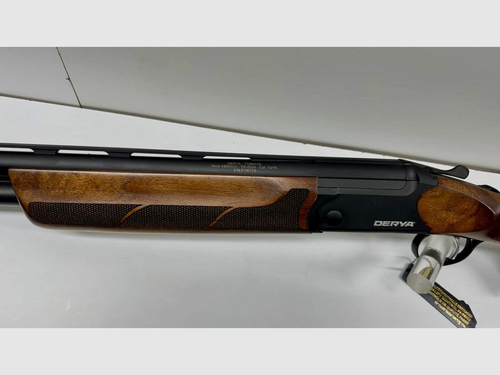 DERYA double-barreled shotgun Meriva MR-100 12/76 71cm, image 7 of 9