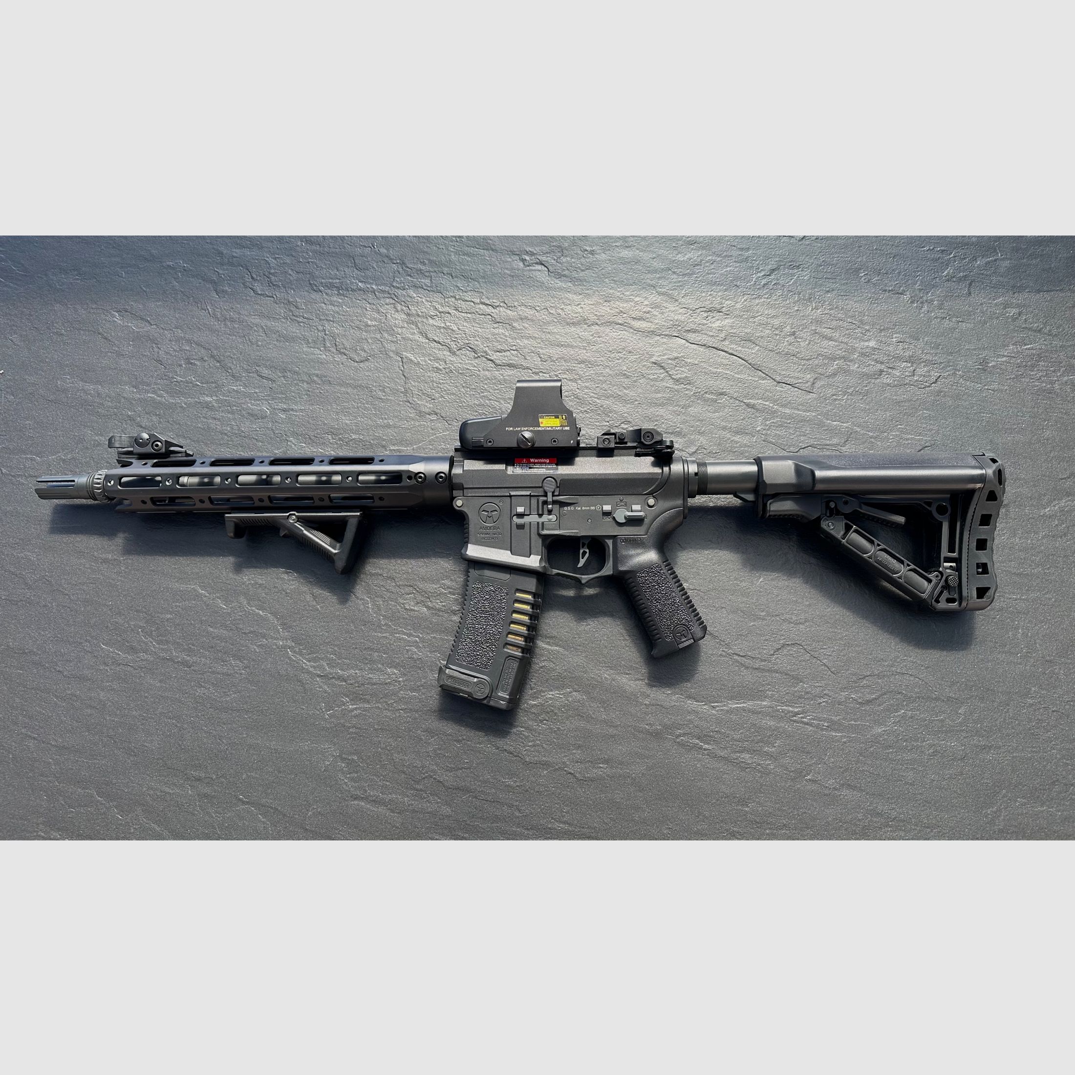 S-AEG complete set, like new (Ares Amoeba AM-009-BK)
