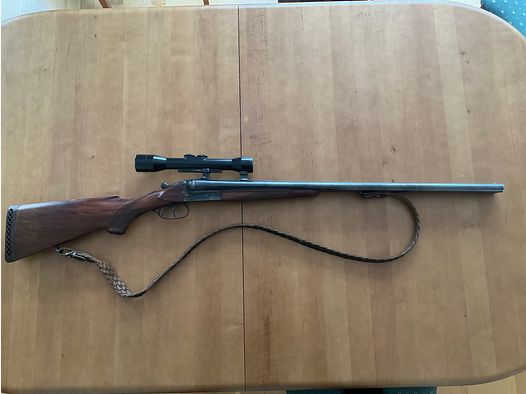 Fusil à deux canons 12/70 Merkel- Suhl