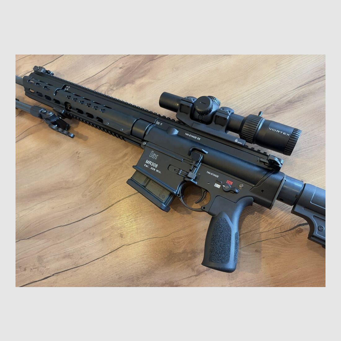 Heckler & Koch MR308 A3 Slim Line incl. Vortex Strike Eagle 1-8x24 .308Win 20" incl. richtkijker, carbon bipod en montage