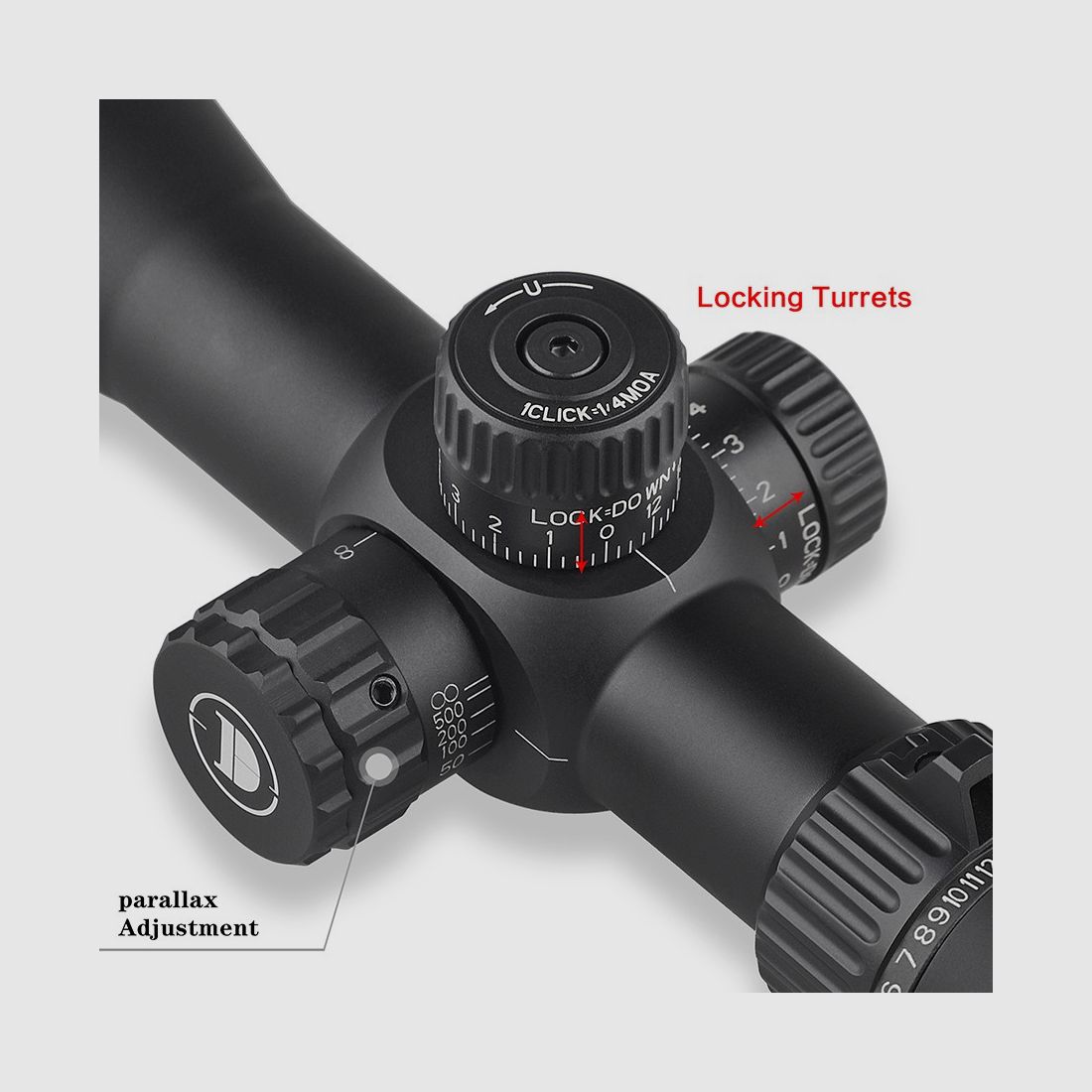 Luneta celownicza DiscoveryOpt HT 6-24X40 SF FFP+ Montaż, zdjęcie 3 z 9