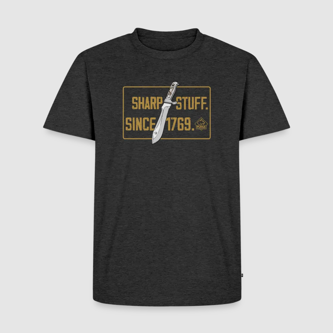 PUMA Męska Premium Koszulka "Sharp stuff since 1769 Gold", zdjęcie 5 z 31