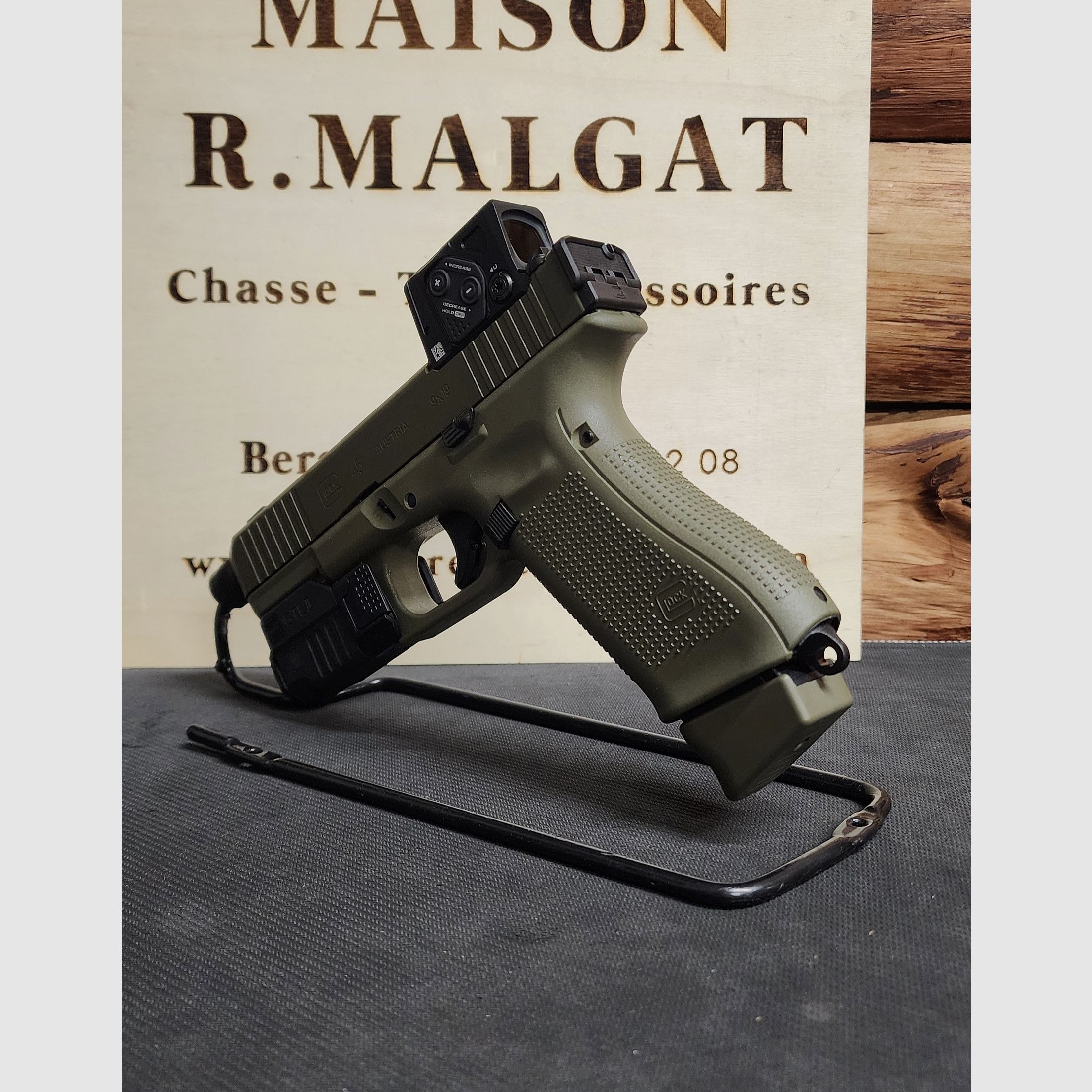 GLOCK 45 Gen5 FS MOS Fileté A-CUT Aimpoint COA GTL II Combo « Edition Hunter ODG » cal.9×19 (auf Bestellung), Bild 3 von 11