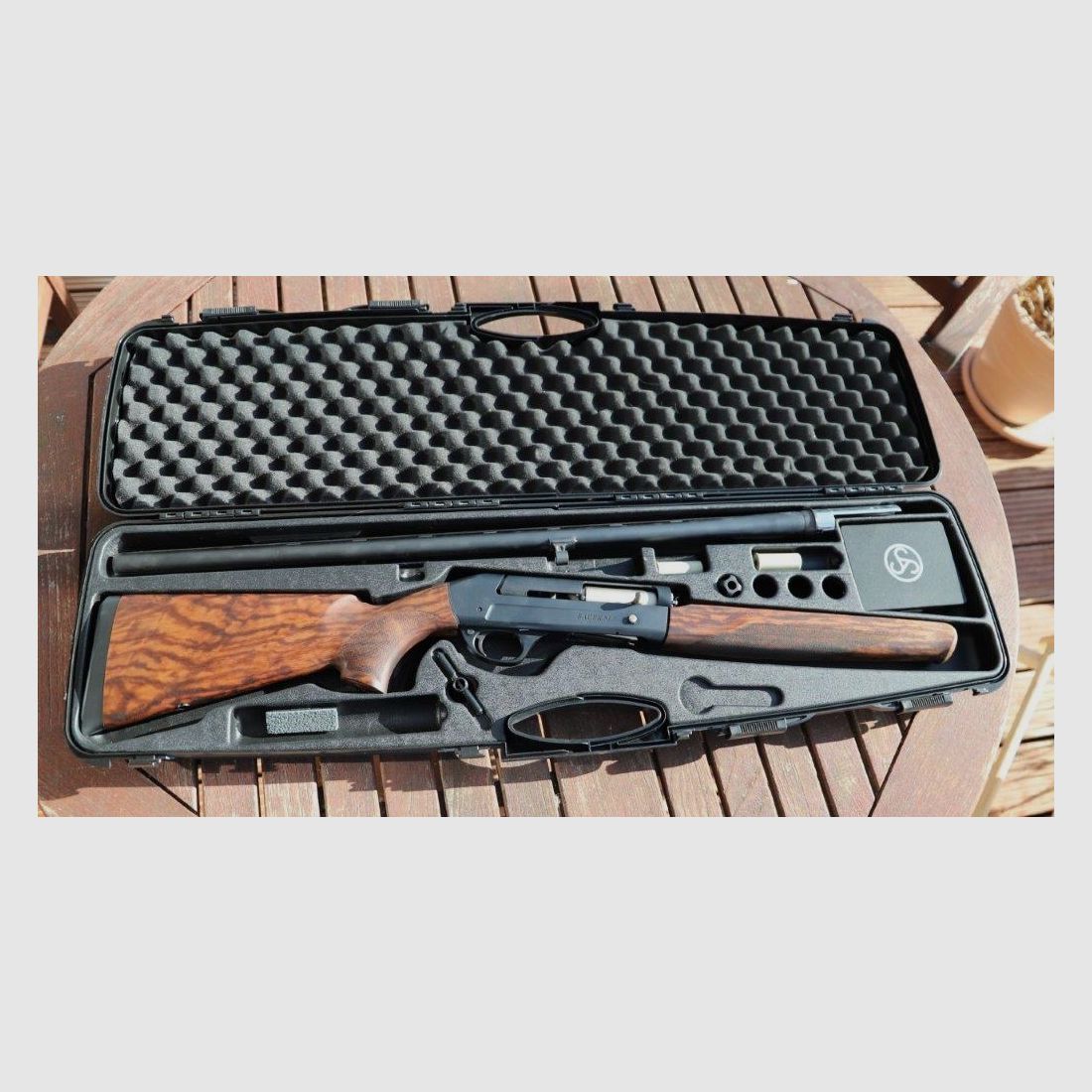 Sauer SL5  12/76 , Stahlschrot-Beschuss, neuwertig