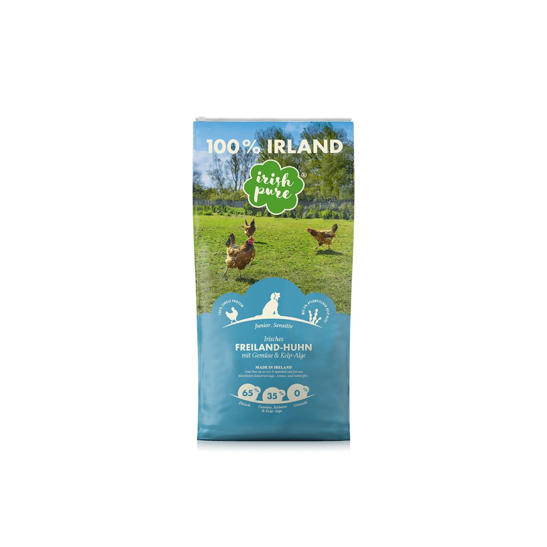 Irish Pure Hundetrockenfutter Irisches Freiland-Huhn Junior
