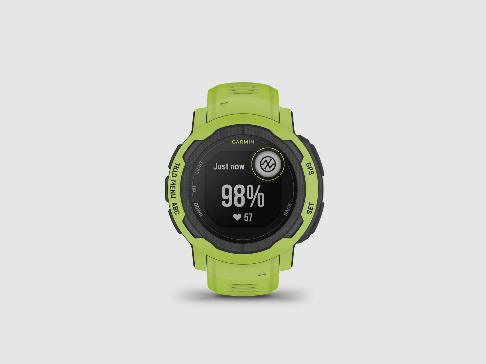 Garmin Instinct® 2 Limone con cinturino intercambiabile in silicone da 22 mm