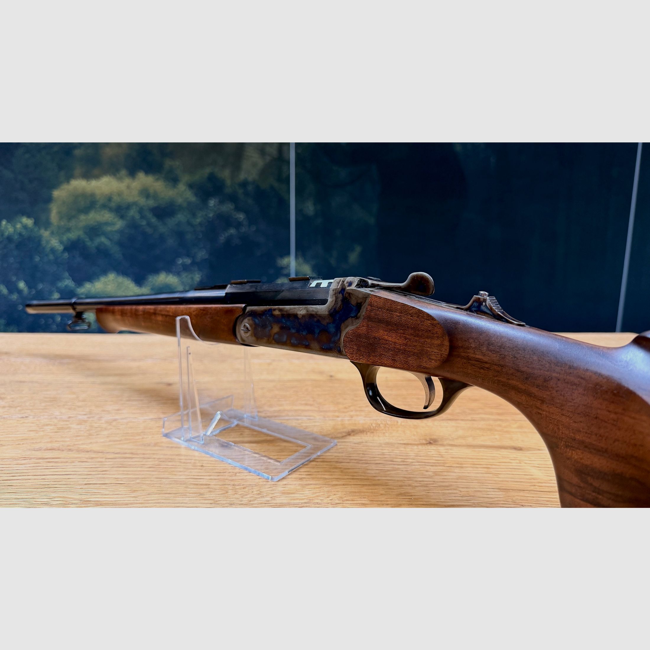Prinz Kipplaufbüchse No. 1 con Bunthärtung / 6,5mmPRC / LL52cm / M15x1 / Kanneliert / incl. Prinz Montage 30mm Ring