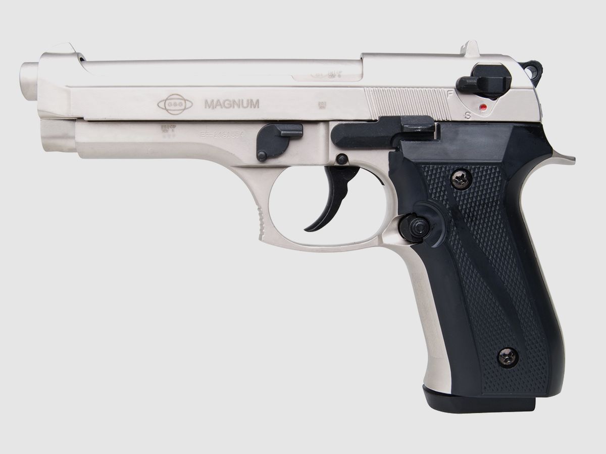 EKOL Firat Magnum Nickel 9mm P.A.K. - Gas Signal