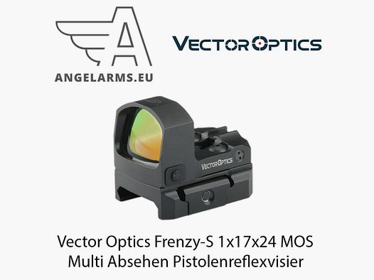 Vector Optics Frenzy-S 1x17x24 MOS Multi Absehen Pistolenreflexvisier angelarms.eu