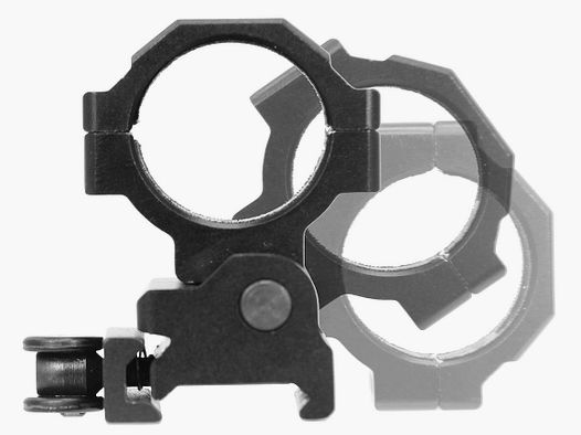 Support universel UTG Flip-to-Side pour rail Picatinny noir