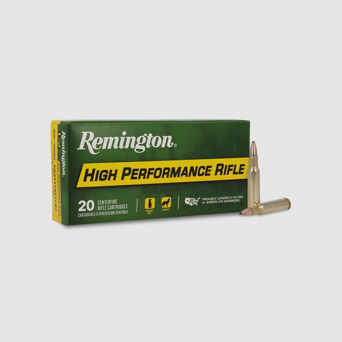 Remington High Performance .222 Rem. 50GR PSP 20 patronen