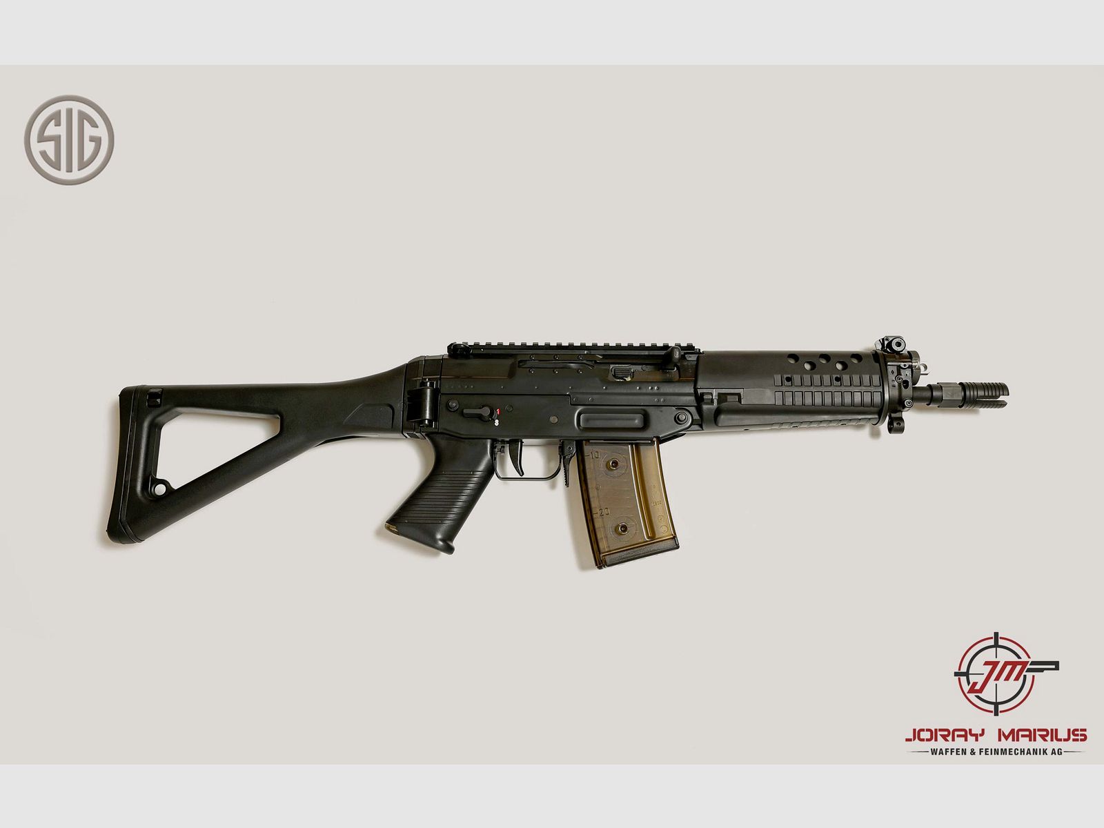 SIG SG553-1 SB Rail black Rotex Halbautomat 5.56 NATO, Bild 1 von 3
